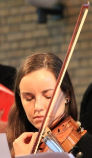 Repetitie met orkest 4