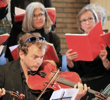 Repetitie met orkest 5
