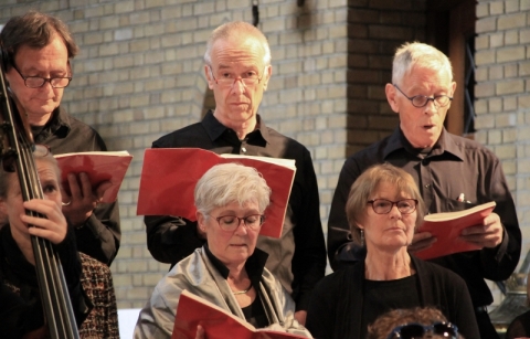 Repetitie met orkest 16