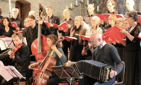 Repetitie met orkest 19